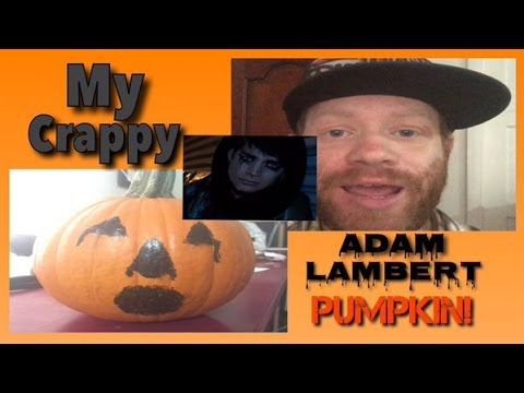 My Crappy Adam Lambert Pumpkin! смотреть онлайн
