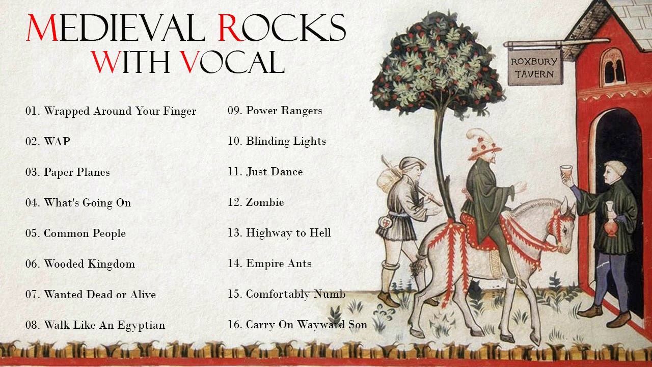 Medieval Rock Songs Cover With Vocal | Medieval Music Style | Medieval Life