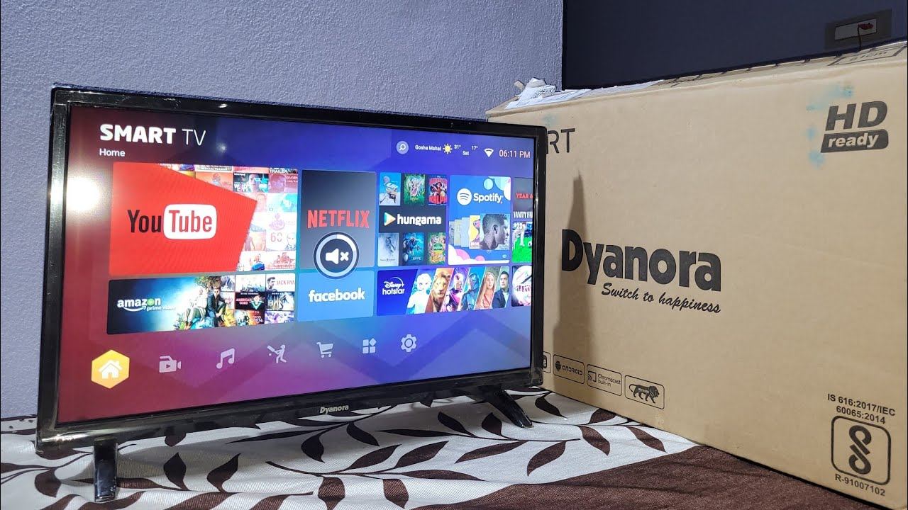 #Dyanora 24 inches Smart Led TV @6000 || Lowest Price Smart TV in #India || смотреть онлайн