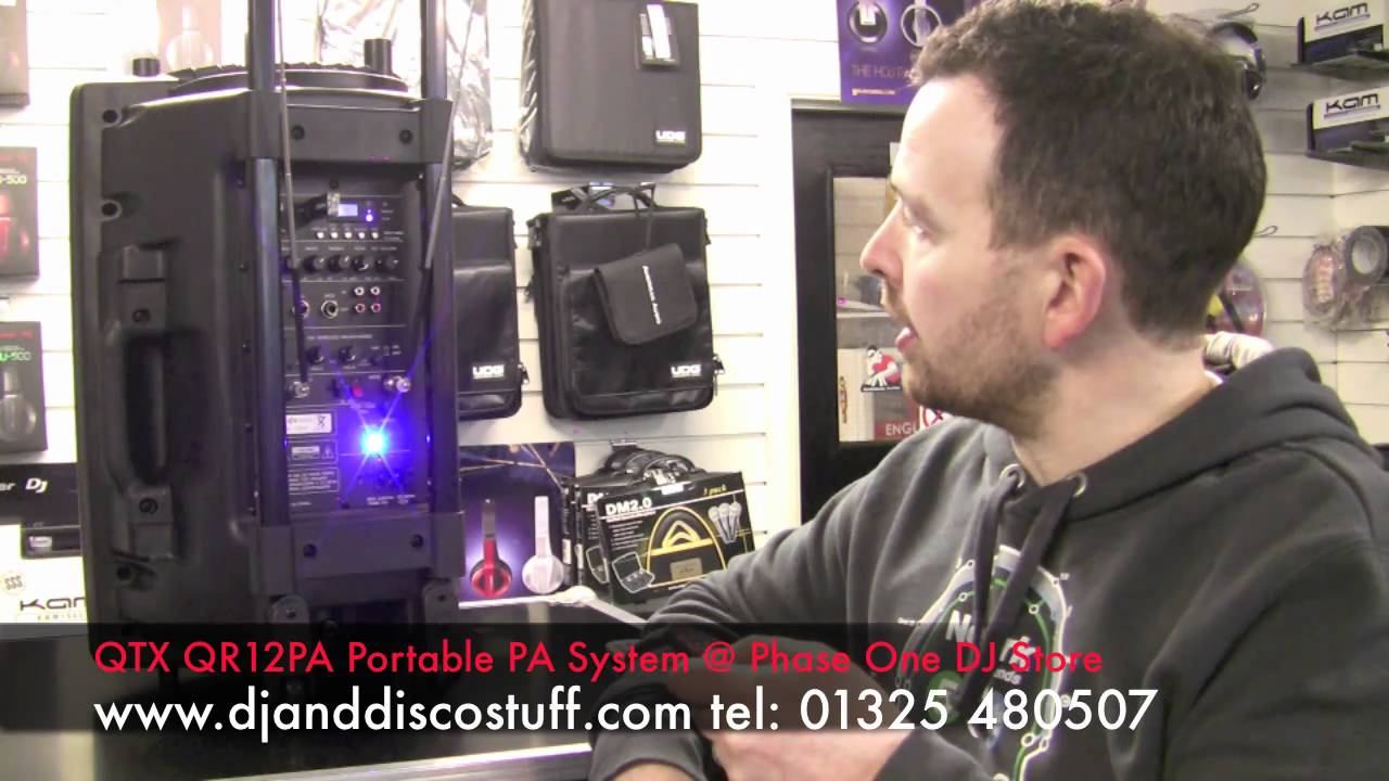 Portable Battery Powered Pa Speaker System by QTX смотреть онлайн