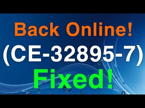 PS4 (CE-32895-7) Error Code FIX! PS4 Back Online смотреть онлайн