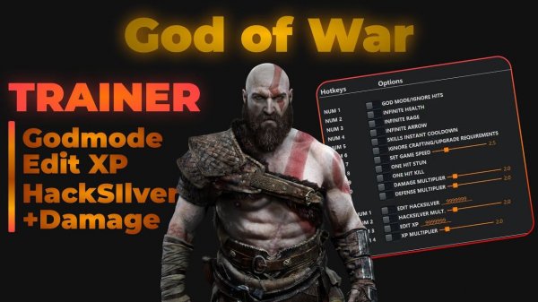 God of War 🔥 Trainer / New Version 🔥 Free | God of War Trainer