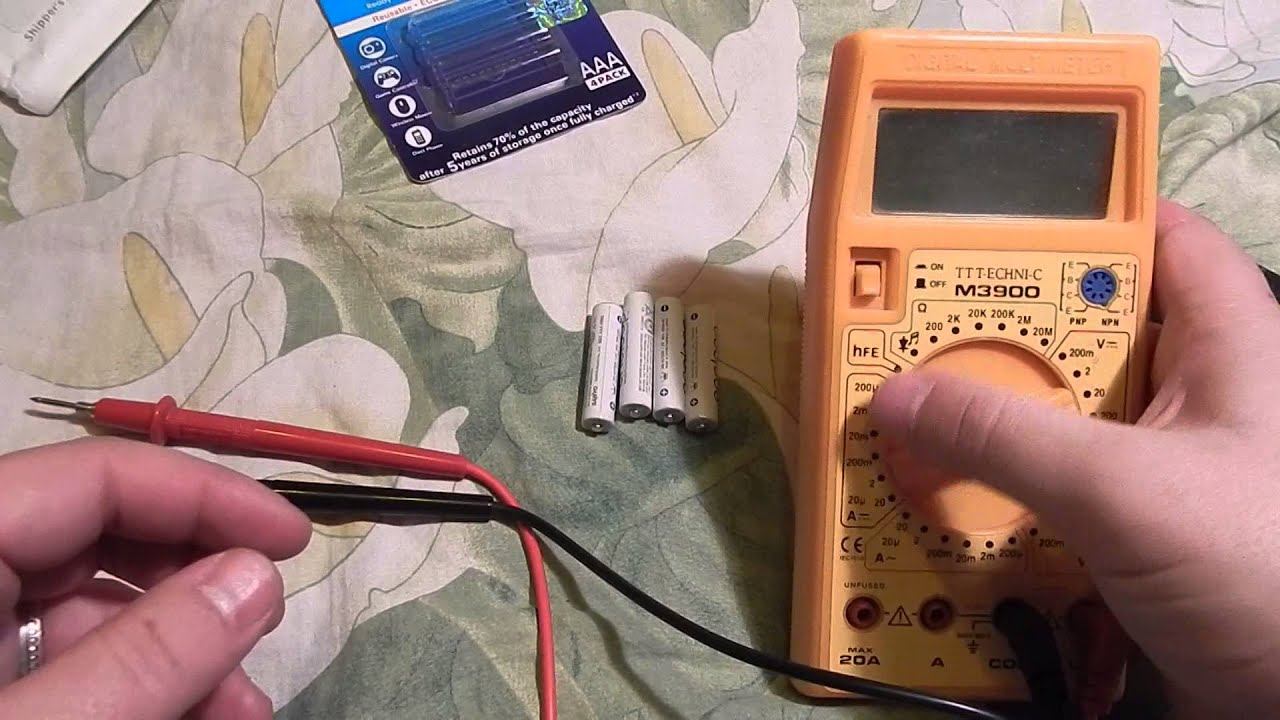 №64 Распаковка Аккумуляторов Sanyo AAA Ni-Mh (eBay) смотреть онлайн