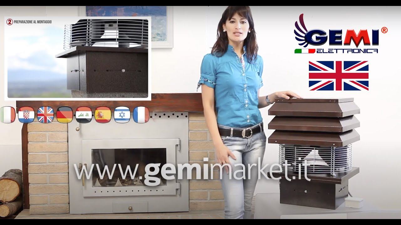 20 reasons to install the Chimney fan GEMI - Fireplace Exhaust Fan смотреть онлайн