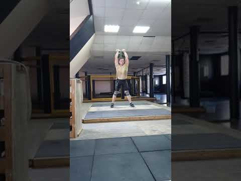 Тренировка 15.07.2021 24 кг ДЦ 1.30×3 смотреть онлайн