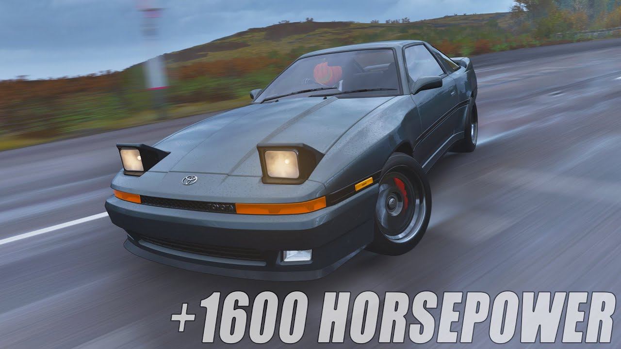 I GAVE THIS NEW SUPRA WAY TOO MUCH POWER | Forza Horizon 4 смотреть онлайн