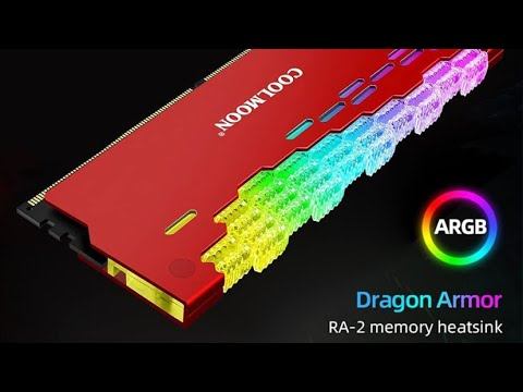 aRGB RAM Cooling HeatSink by Coolmoon #mrHeartsDALE смотреть онлайн
