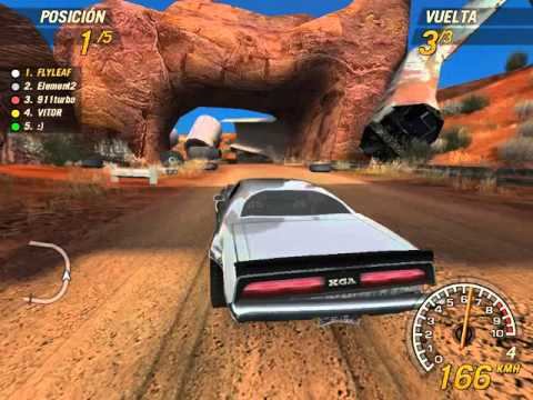 FlatOut 2 Desert Race смотреть онлайн