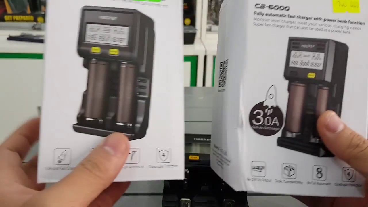 So sánh bộ sạc pin Miboxer C2-4000 vs C2-6000 смотреть онлайн