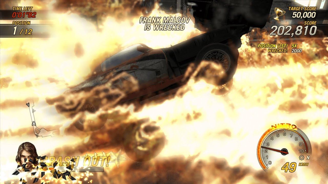 FlatOut: Ultimate Carnage | Carnage Race - Water Canal 1 - Grinder - Score 228,460 смотреть онлайн