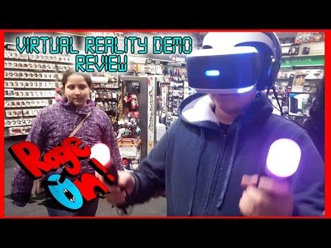 RageOn! Virtual Reality Play Station demo Batman: Arkham VR Showdown (VR) смотреть онлайн