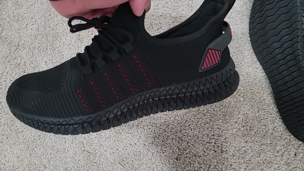 VNANV Mens Running Shoes Sneakers Review, Really comfy смотреть онлайн
