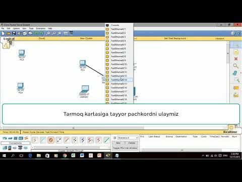 Cisco Packet Tracer dasturida qurilmalar bilan ishlash смотреть онлайн