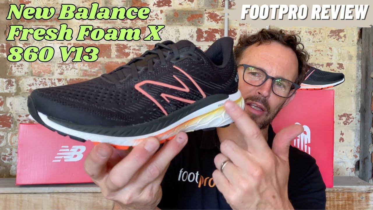 Footpro New Balance Fresh Foam X 860V13 running shoe review. смотреть онлайн