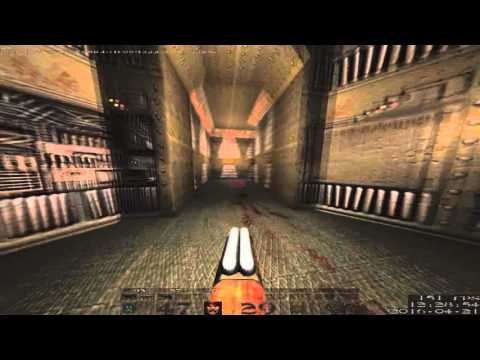 Quake 1 E1M1 100% Nightmare (Darkplaces graphic mod) смотреть онлайн