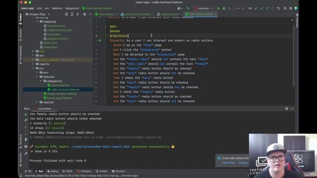 61 - Automation test AutoComplete inputs Input values and form validation part 4 смотреть онлайн