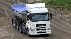 КАМАЗ НЕО С ТОНАРОМ НА ЗЕРКАЛКАХ