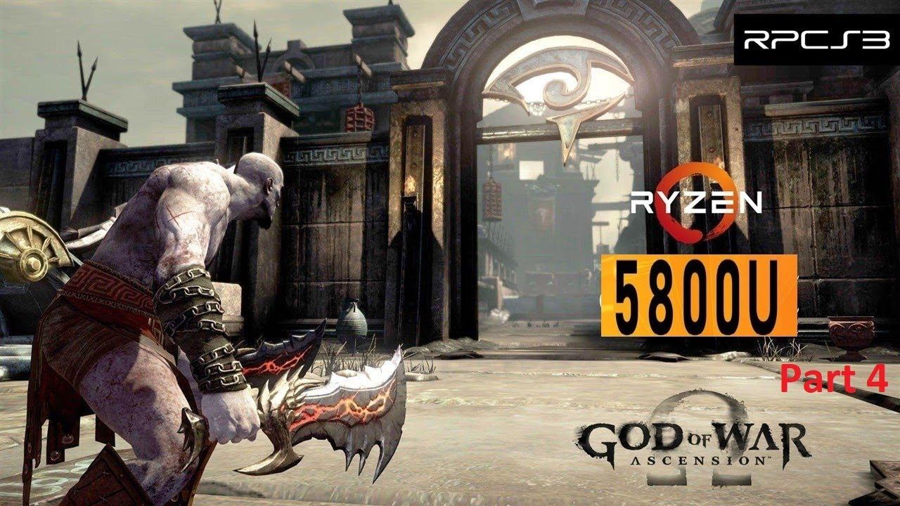 OneXPlayer Mini 5800U God of War Ascension RPCS3 Emulator Full Gameplay 2023 Part 4 смотреть онлайн