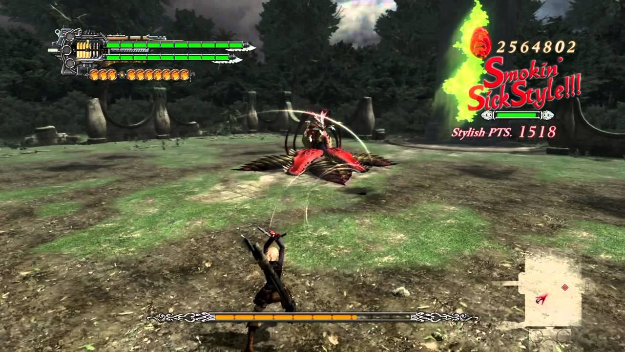 Devil May Cry 4 Special Edition DMD Lady Vs Echidna смотреть онлайн