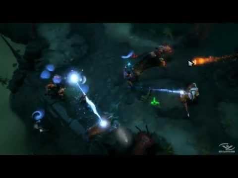 Dota 2 Magnus and Wisp Fountain Trick смотреть онлайн