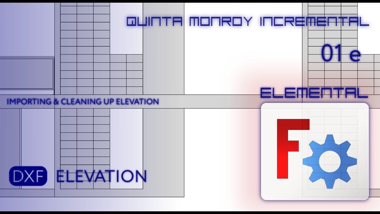 Elemental - Quinta Monroy - DXF Import Elevation - 01 e смотреть онлайн
