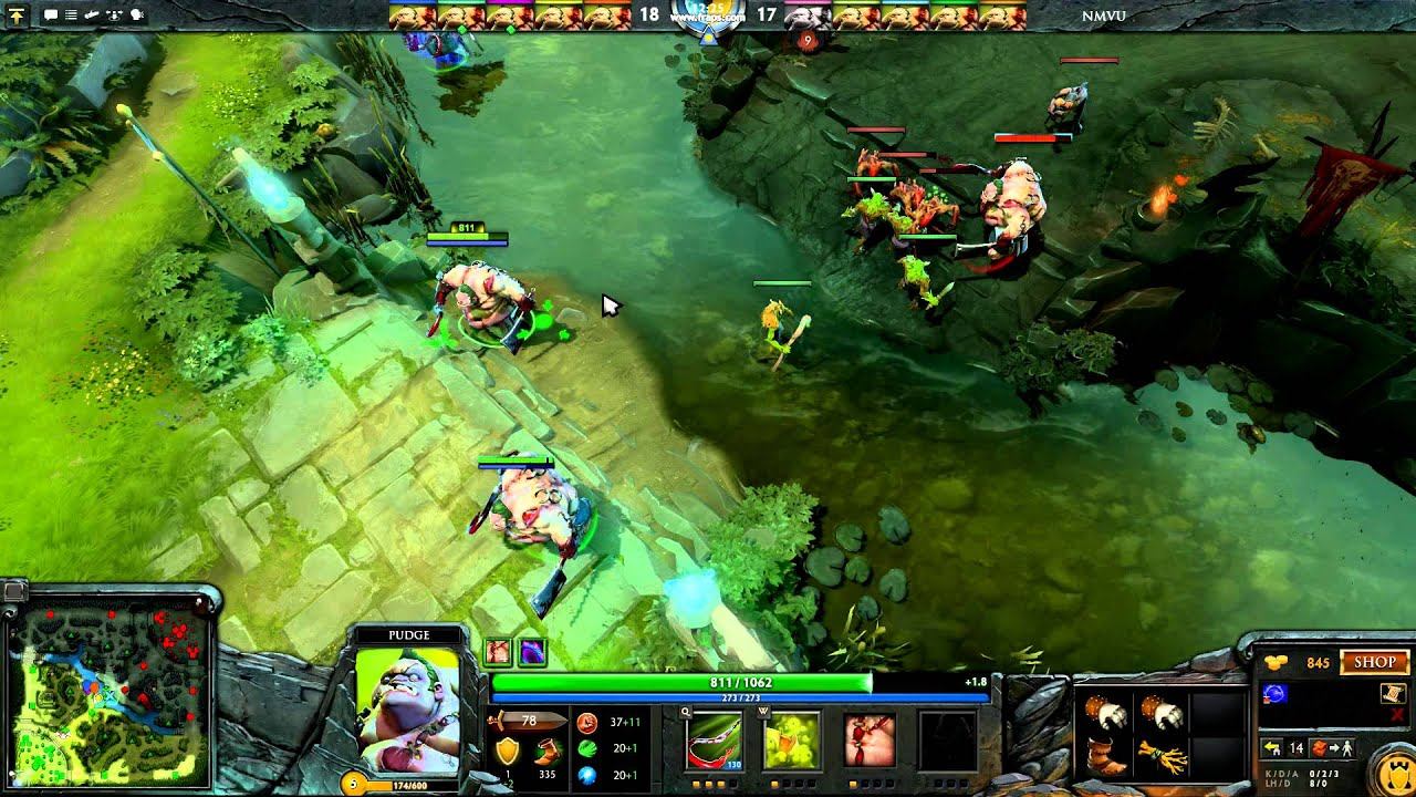 Dota 2 Midwars hook a Pudge смотреть онлайн