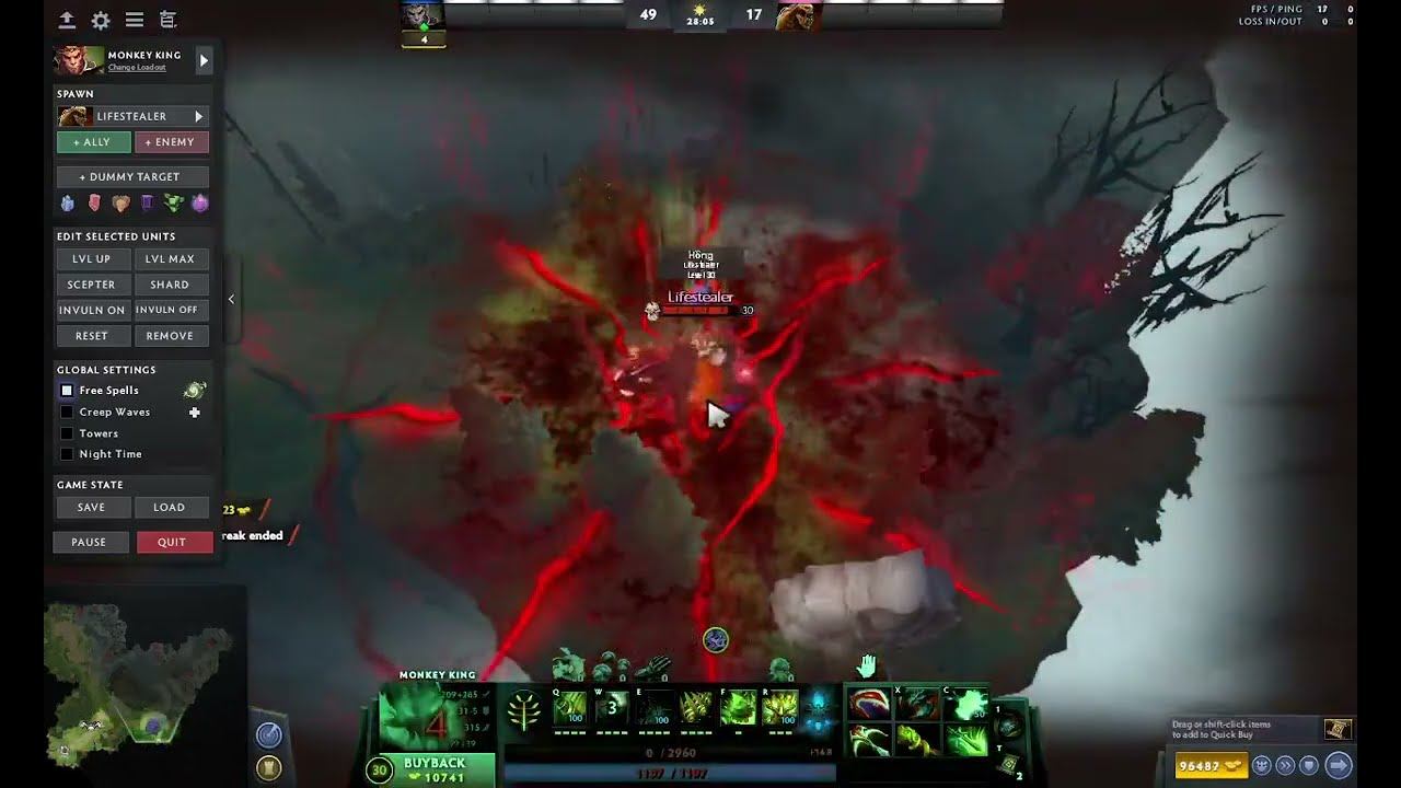 Monkey king VS Lifestealer dota 2 1sv1 смотреть онлайн