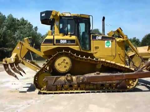 CATERPILLAR D6RII XL bulldozer смотреть онлайн