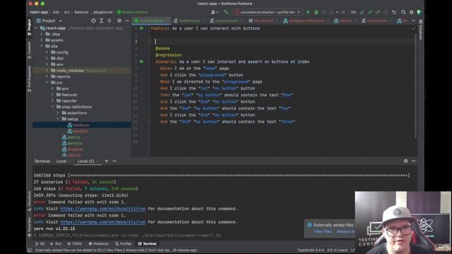 105 - Preparing our automation suite to run on production Stabilization part 1 смотреть онлайн