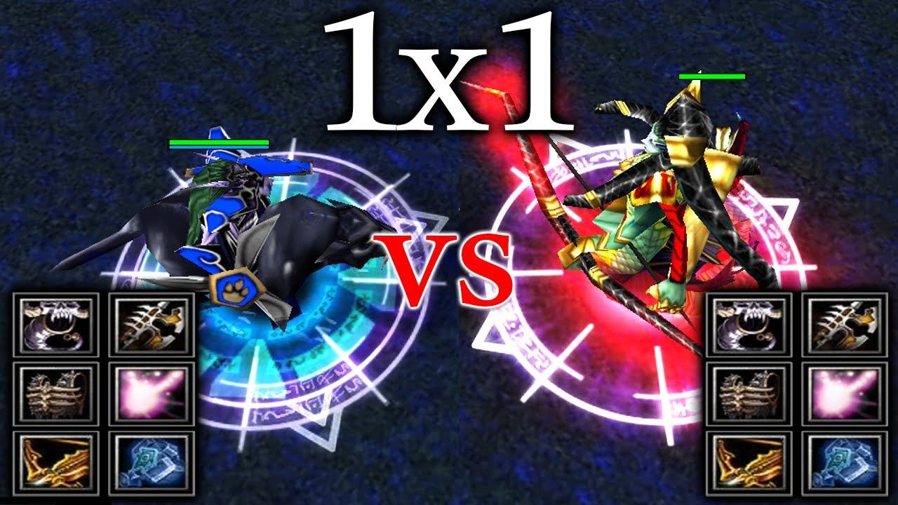 Moon Rider (Luna) vs Medusa (Gorgon) | 25 Level Same item | WHO WILL BEAT? смотреть онлайн