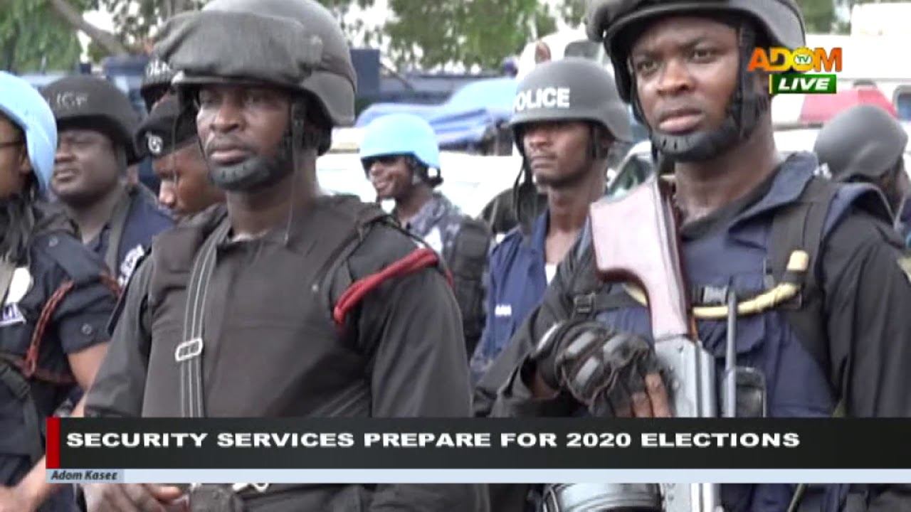 Security Services prepare for 2020 Elections - Premotobre Kasee on Adom TV (28-11-20) смотреть онлайн