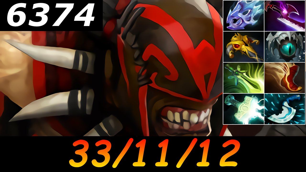 Dota 2 Bloodseeker 6374 MMR 33/11/12 (Kills/Deaths/Assists) Ranked Full Gameplay смотреть онлайн