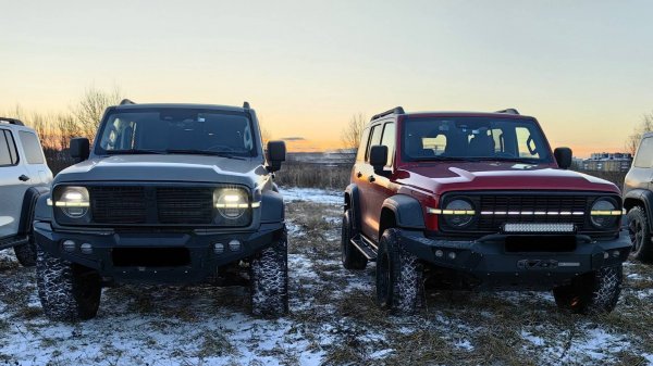 [Offroad] TANK 300 Top Fire vs AUGUSTO TRUCK +3.5 дюйма, 35 колеса, силовой обвес и муфта.