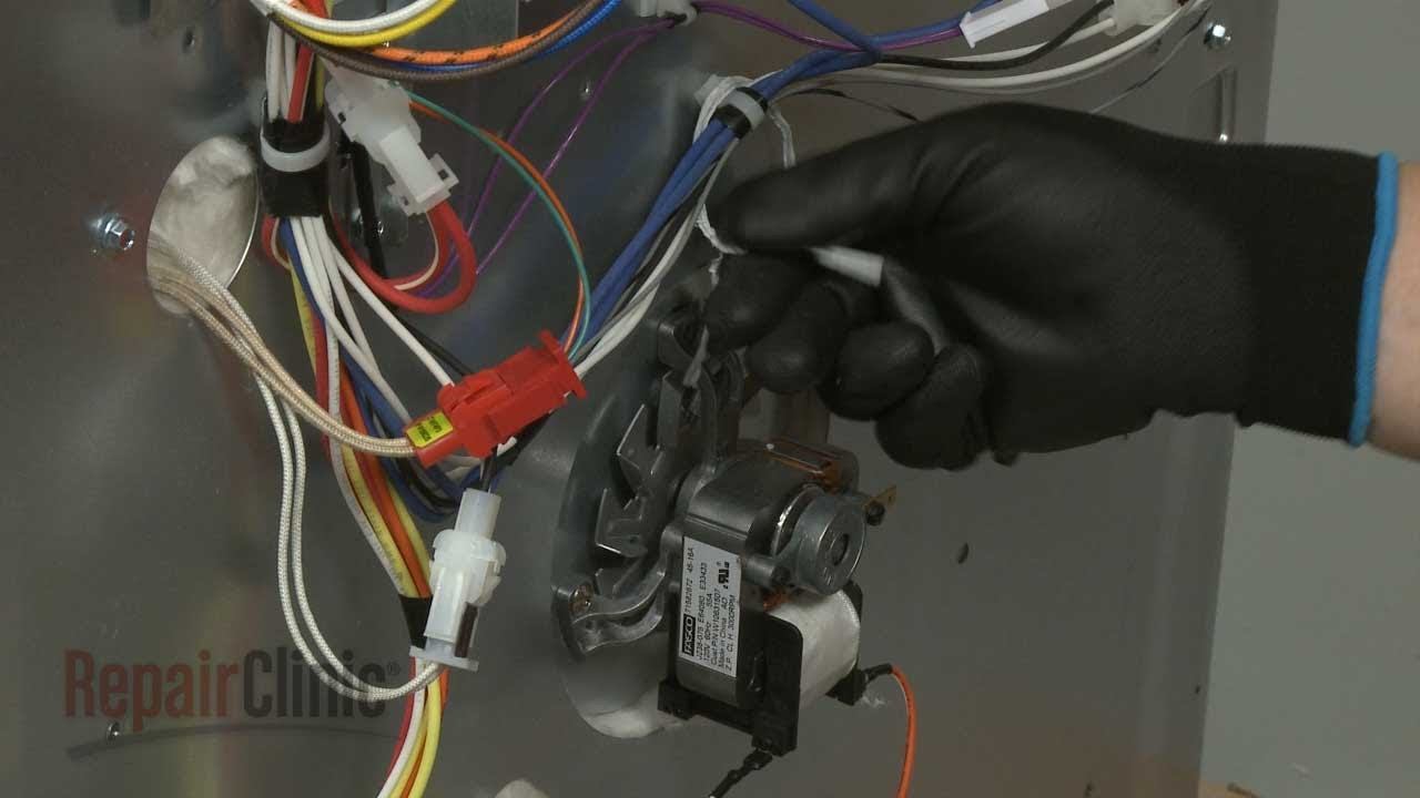 KitchenAid Double Wall Oven Convection Fan Motor Replacement W10860984 смотреть онлайн
