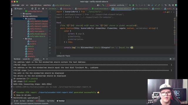 91 - Asserting on stored values and expected values in our automation part 2 смотреть онлайн