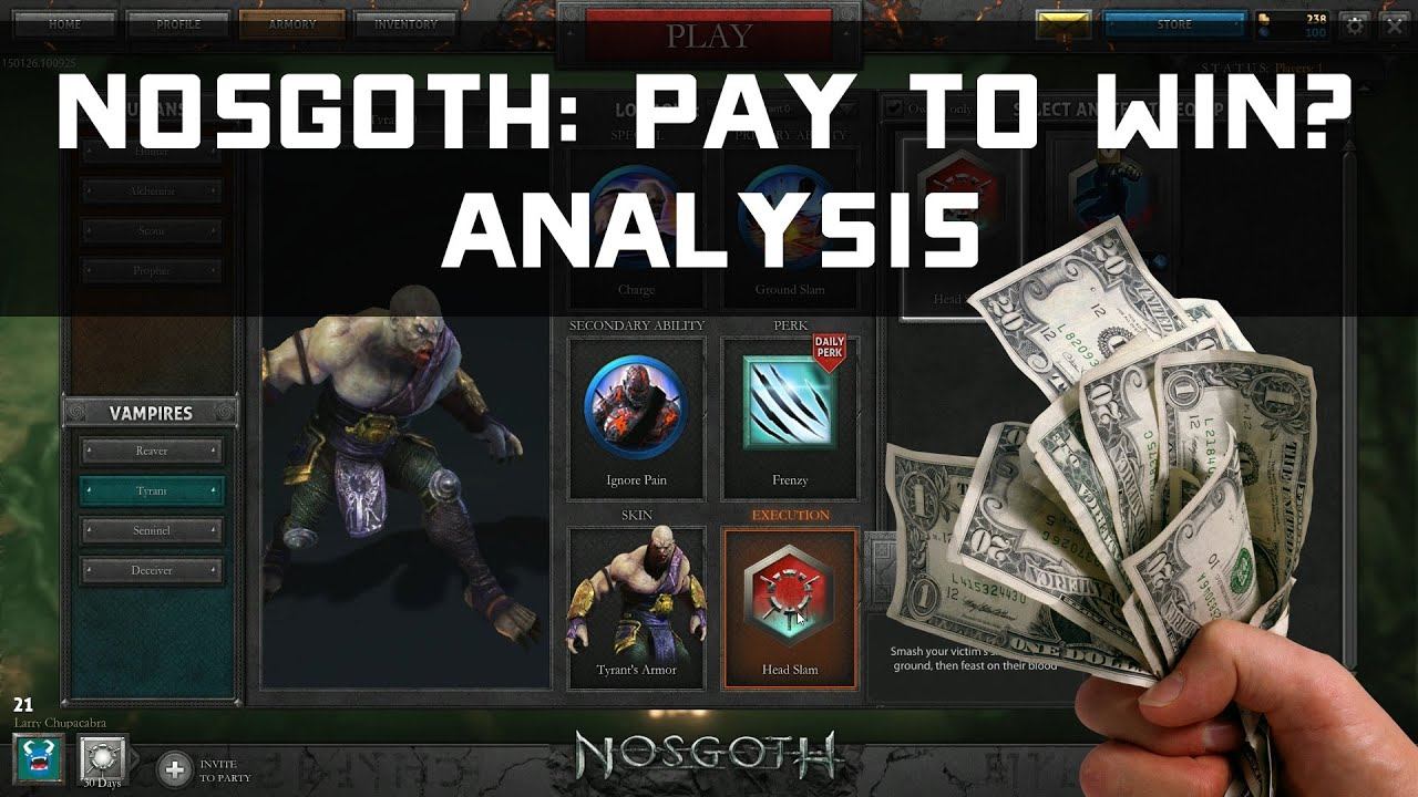 Nosgoth: Is It Pay to Win? - Analysis - The Online Store смотреть онлайн