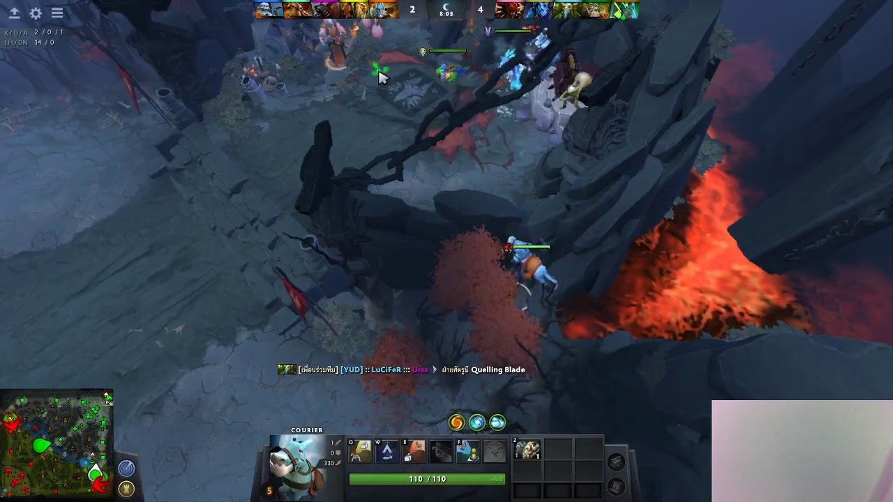 DOTA2 bloodseeker skill EP.145 смотреть онлайн