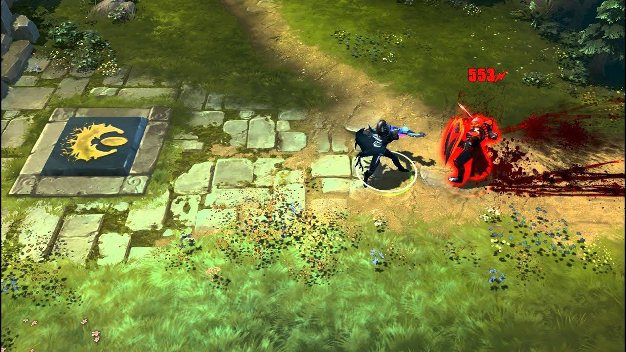 Hell's Usher - Phantom Assassin immortal (in game) - BLESSED LUCKVESSEL - Dota 2 - update 6.83 смотреть онлайн