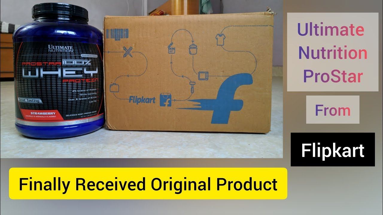 Received Original Ultimate Nutrition ProStar From Flipkart After Complain смотреть онлайн