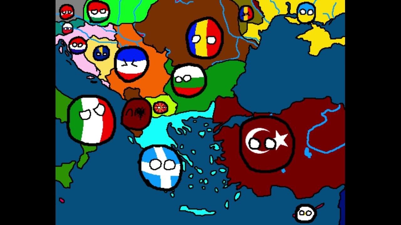 История Балкан Countryballs смотреть онлайн
