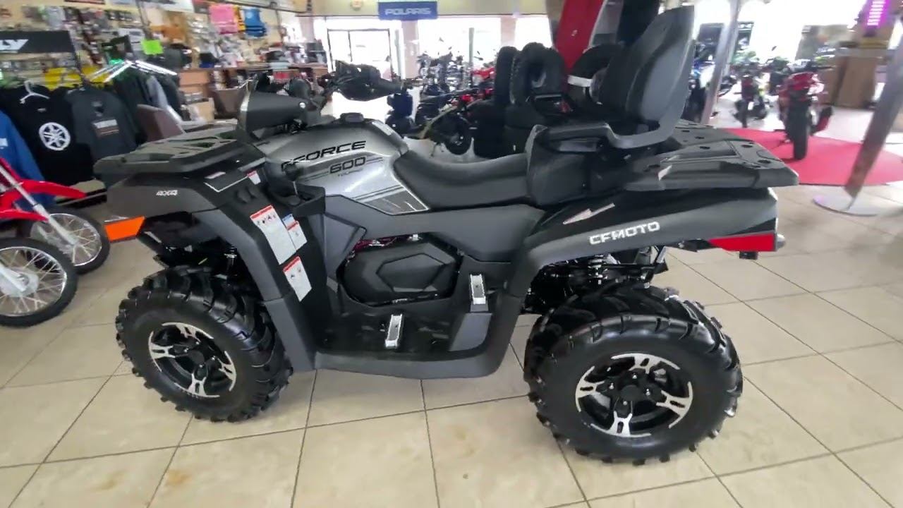 NEW 2022 CF MOTO C FORCE 600 TOURING SILVER LOWELL NC смотреть онлайн