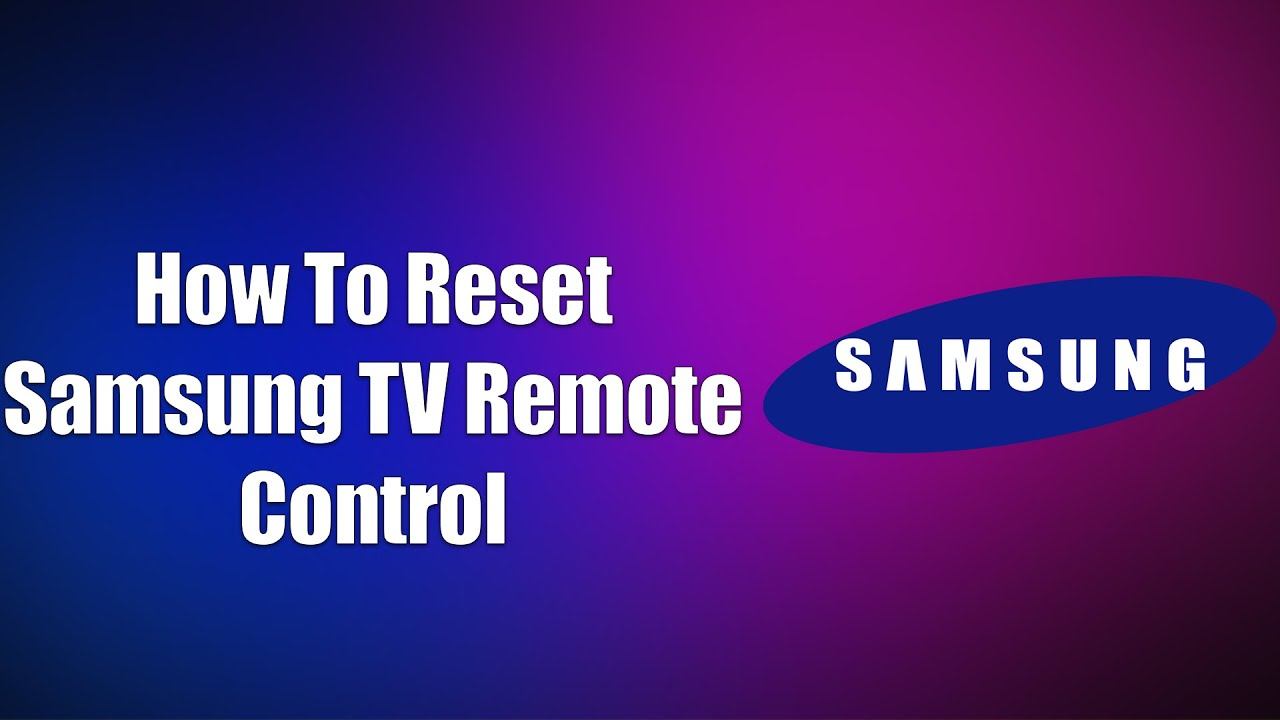 How To Reset Samsung TV Remote Control смотреть онлайн