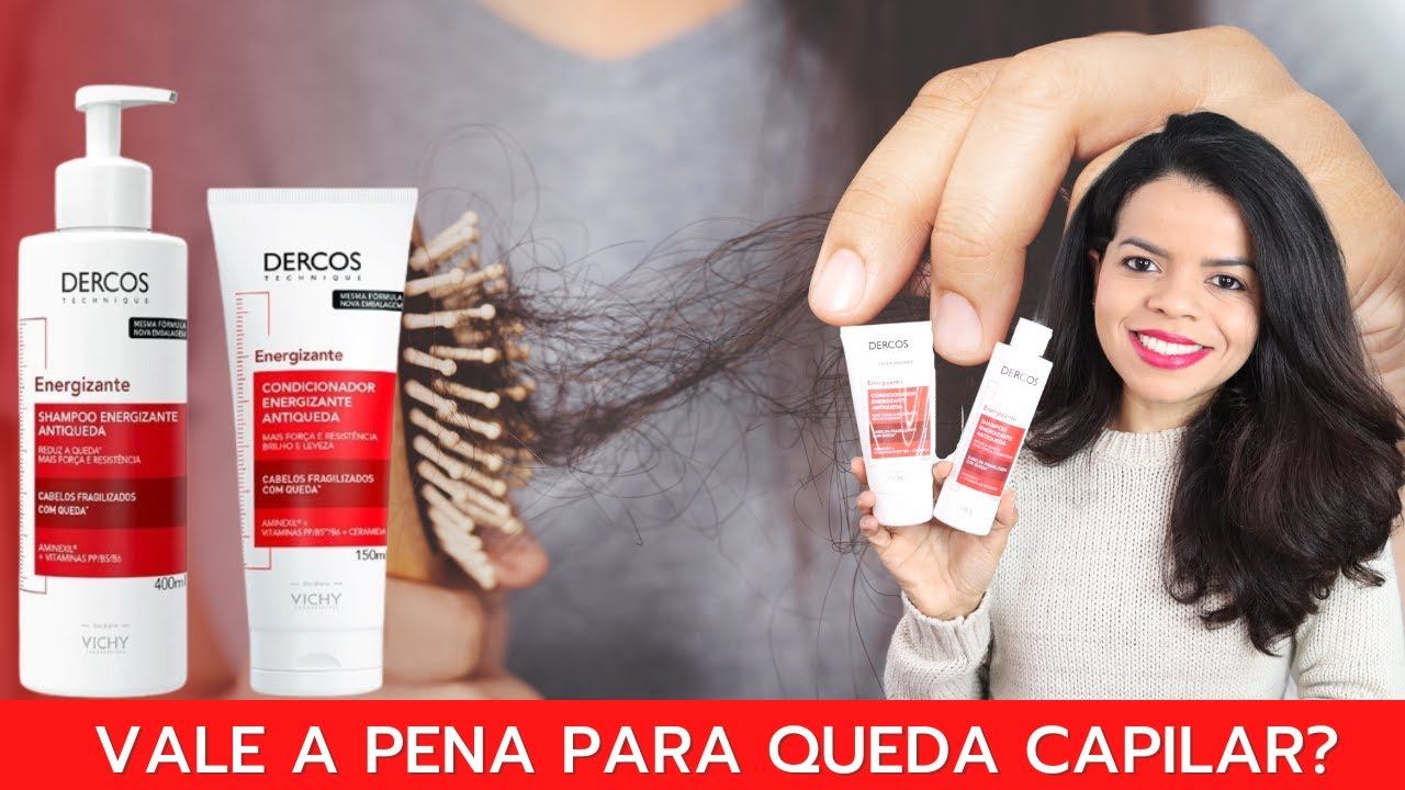 SHAMPOO E CONDICIONADOR DERCOS ENERGIZANTE DA VICHY - TRATAMENTO PARA QUEDA CAPILAR смотреть онлайн