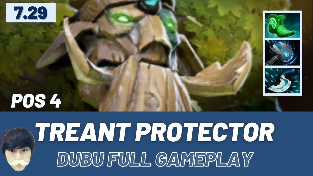 Exploring 7.29 OP Supports - Treant Pos 4 | DuBu Full Gameplay | Dota2 смотреть онлайн