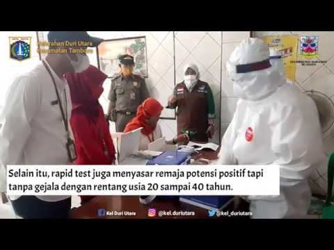 Kegiatan Rapid Test di Wilayah RW 02 Kelurahan Duri Utara смотреть онлайн