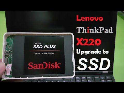 Lenovo ThinkPad X220 SSD Upgrade смотреть онлайн