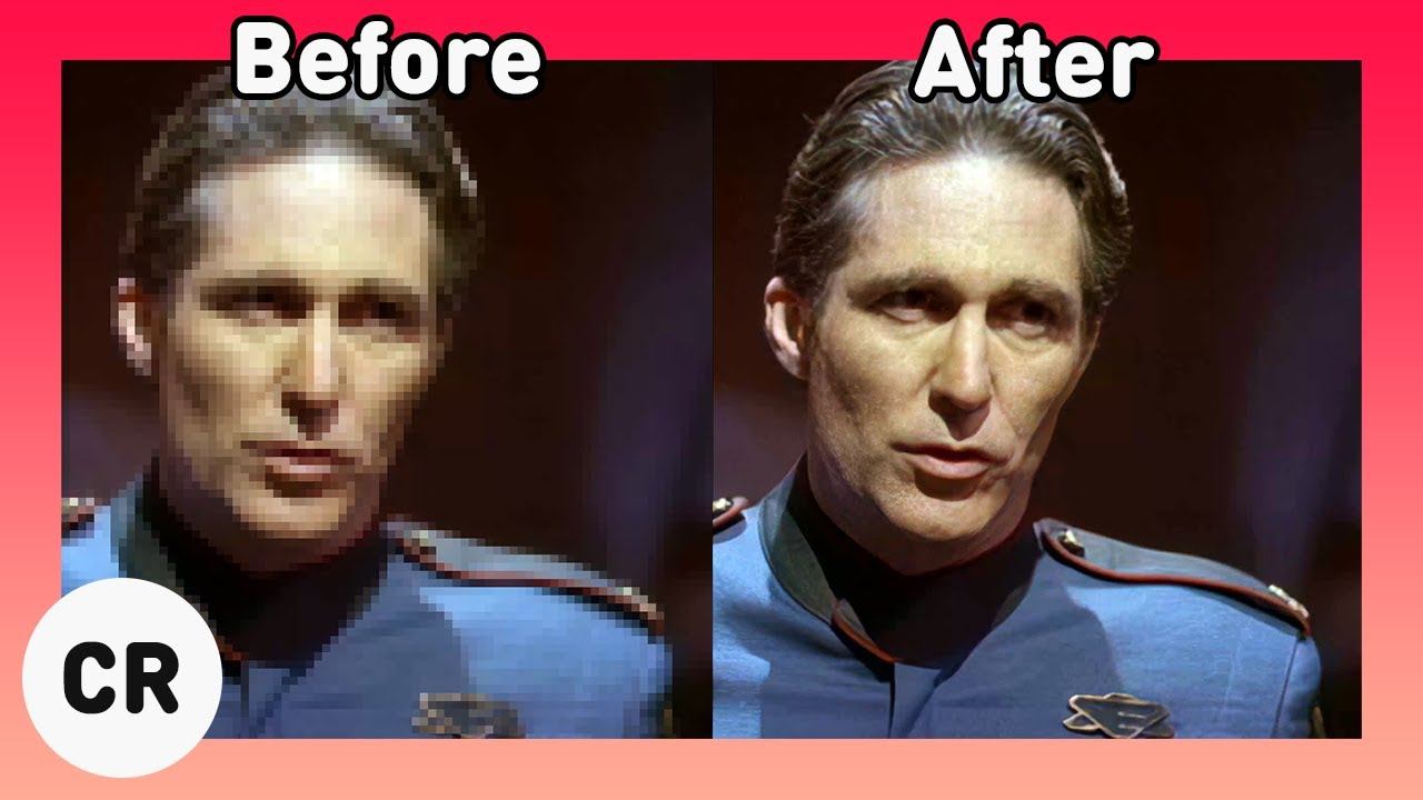 Upscaling Babylon 5 To 4K With AI ~ Comparison