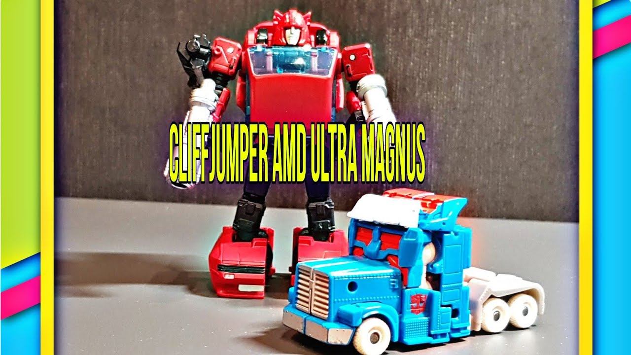 Cliffjumper и Ultra Magnus. Обзор на русском. смотреть онлайн
