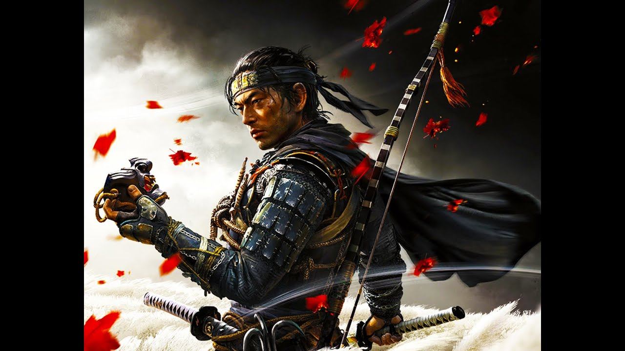 DRAWING THE GHOST OF TSUSHIMA смотреть онлайн