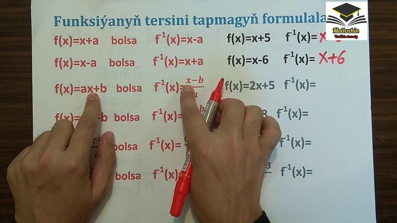 #Funkisya#-3 Funksiyanyn tersi смотреть онлайн